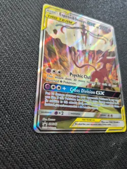 Pokemon TCG Espeon and Deoxys Tag Team GX SM240 - Image 5
