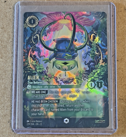Lorcana Alien True Believer Enchanted Wilds Unknown 229/204 - Image 1