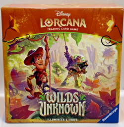 Disney Lorcana TCG 2026 Wilds Unknown Illumineer's Trove 8 Booster Packs + More - Image 1