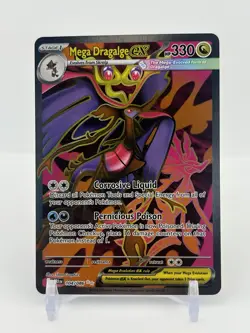 Mega Dragalge ex 104/86 Chaos Rising Full Art Pokemon Card Near Mint - Image 1