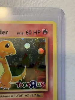 Title: Charmander Toys R Us Promo 009/108 Holo Pokemon Card English - Image 2