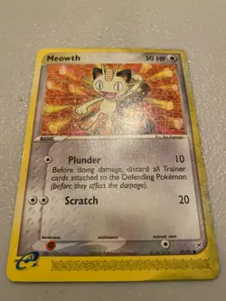 Meowth 42/95 Common EX Team Magma Vs Aqua Pokemon Card - Image 1