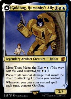 Goldbug, Humanity's Ally Universes Beyond: Transformers NM - Image 1