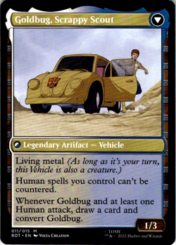 Goldbug, Humanity's Ally Universes Beyond: Transformers NM - Image 2