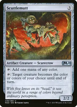 Magic MTG Tradingcard Core Set 2020 Scuttlemutt 238/280 - Image 1