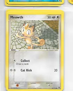 MEOWTH - 69/112 - Pokemon - Ex Fire Red Leaf Green - NM - Image 1