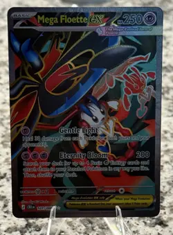 Pokemon Me04: Chaos Rising Mega Floette ex 101/086 Ultra Rare Holo M/NM - Image 1
