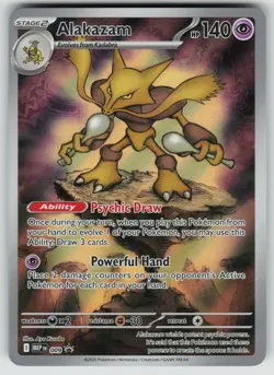 ALAKAZAM 009 HOLO PROMO ME: MEGA EVOLUTION PROMO POKEMON HOLO NEAR MINT - Image 1