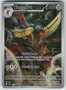 KINGAMBIT 130 HOLO PROMO SCARLET & VIOLET PROMO POKEMON HOLO NEAR MINT - Image 1