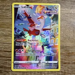 Latias GG20/GG70 Pokemon SWSH Crown Zenith Ultra Rare Full Art Holo English NM - Image 1