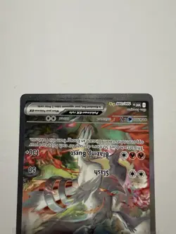 Pokemon Reshiram EX 166/086 SV White Flare Special Illustration Rare Holo 230 HP - Image 5