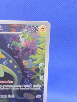Pokemon S&V Black Bolt Eelektrik 114/086 Illustration Rare NM - Image 4