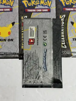 Pokemon 25th Anniversary Celebrations Booster Pack 10x Lot - Image 2