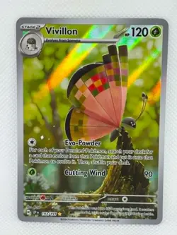Pokemon Surging Sparks - Vivillon 193/191 - Illustration Rare - NM/M Condition - Image 1