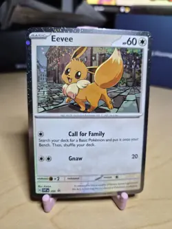 Eevee SVP200 Scarlet & Violet Black Star Promo Destined Rivals Pokemon TCG (1245 - Image 1