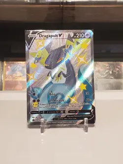 Dragapult V - SWSH096 - Pokemon Shiny Promo Sword & Shield Ultra Rare Card NM - Image 1