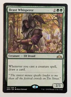 MTG - 1x Beast Whisperer - Guilds of Ravnica - Rare - Green, Magic The Gathering - Image 1