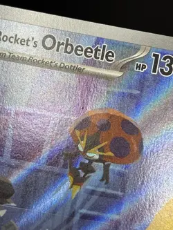 Team Rocket's Orbeetle 198/182 - Destined Rivals Pokemon TCG - LP Card - Image 3