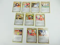 2009-2011 Pokemon Nintendo trading card game lot 10 cards Supporter - Image 1