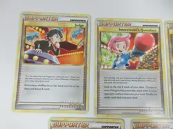 2009-2011 Pokemon Nintendo trading card game lot 10 cards Supporter - Image 2