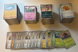 6500+ Pokemon Card Bulk Lot: Commons & Uncommons - Mega Evolution - No Energies - Image 4