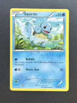 Squirtle 14/101 Plasma Blast Pokemon Card 2013 MP - Image 1