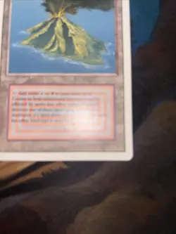 Volcanic island Revised MTG Reserved List LP-/MP - Image 2