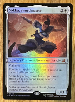 MTG: Avatar: The Last Airbender Eternal-Legal, Sokka, Swordmaster - Foil - Image 1