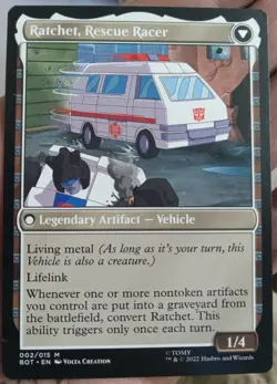 Ratchet, Field Medic Universes Beyond: Transformers Regular MINT Unplayed - Image 1
