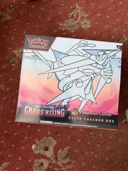 Pokemon TCG Chaos Rising Pokemon Center Etb Factory Sealed - Image 2