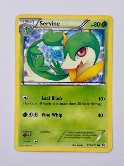 🇨🇦 Servine RC2/RC25 Legendary Treasures Radiant Collection Pokemon TCG LP - Image 1