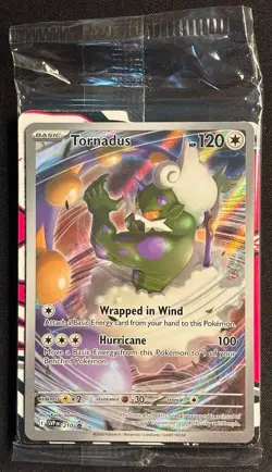 Tornadus 210 - 🌊 Black Star Promo Pokemon TCG 🖤 - SEALED - Image 1