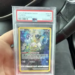 Pokemon 2023 Crown Zenith Galarian Gallery Mew GG10/GG70 Full Art Holo PSA 9 - Image 1