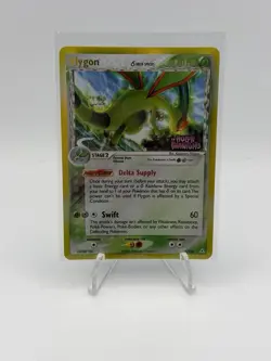 Pokemon Flygon EX 7/110 Holon Phantoms Delta Species Reverse Holo Rare LP - Image 1