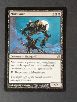 MTG - 1x Mortivore - Commander 2011 - NM - Rare - Black - Magic The Gathering 89 - Image 5