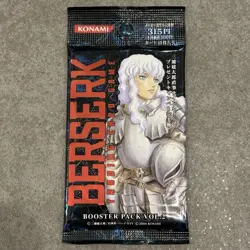Konami Berserk Trading Card Game Booster Pack Vol.2 Japanese 2004 10 Cards - Image 1