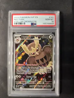 Noctowl 141 Sv: Scarlet & Violet Promo Cards Holo PSA 10 - Image 1
