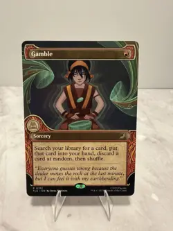 Gamble (Showcase) Avatar: The Last Airbender: Eternal-Legal Regular - Image 1