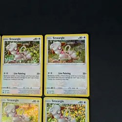 Lot of 6 Pokemon Card Smeargle Basic #15/15 2022 Holo - Image 2