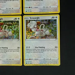 Lot of 6 Pokemon Card Smeargle Basic #15/15 2022 Holo - Image 3