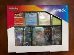 Pokemon Galar Pals Mini Tins Costco Bundle (5 mini tins) New! Sealed! - Image 1