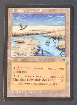 MTG - 1x Thalakos Lowlands - Tempest - LP - Vintage - Magic The Gathering - 1997 - Image 1