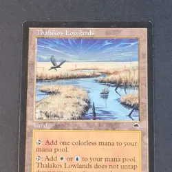 MTG - 1x Thalakos Lowlands - Tempest - LP - Vintage - Magic The Gathering - 1997 - Image 5