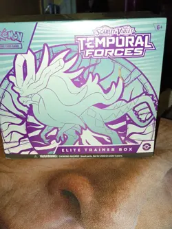 Pokemon TCG Scarlet & Violet Temporal Forces ETB (Walking Wake) Factory Sealed - Image 1