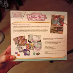 Pokemon TCG Scarlet & Violet Temporal Forces ETB (Walking Wake) Factory Sealed - Image 2