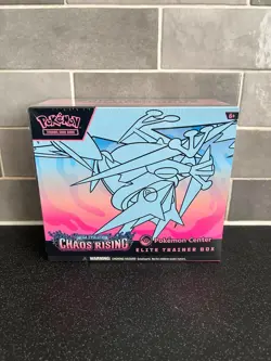 Pokemon TCG Chaos Rising Elite Trainer Box ETB Pokemon Center - Image 1