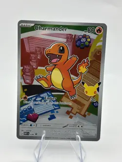 Pokemon TCG Charmander Promo Holo 038 80 HP Mega Evolution English 2026 - Image 1