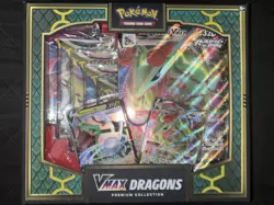 Pokemon TCG VMAX Dragons Premium Collection Box 2022 Brand New Factory Sealed - Image 1