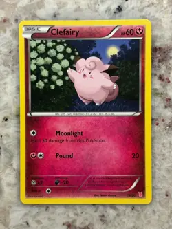 Pokemon TCG - Clefairy 13/30 XY Trainer Kit: Bisharp & Wigglytuff - Image 1
