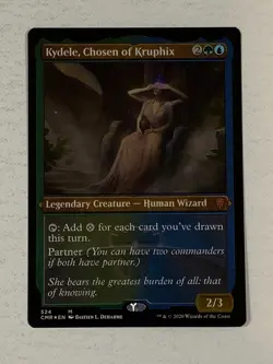 MTG - 1x Kydele, Chosen of Kruphix - Commander Legends - NM - Etched FOIL - 2020 - Image 2
